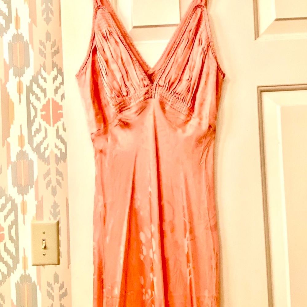 πΊπHPππΊ NWT Spell & The Gypsy Ocean Slip Dress Coral - Picture 13 of 16